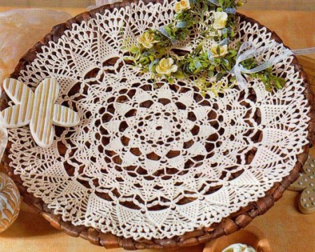 Háčkovaná dečka č.29