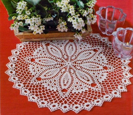 Háčkovaná dečka č.3